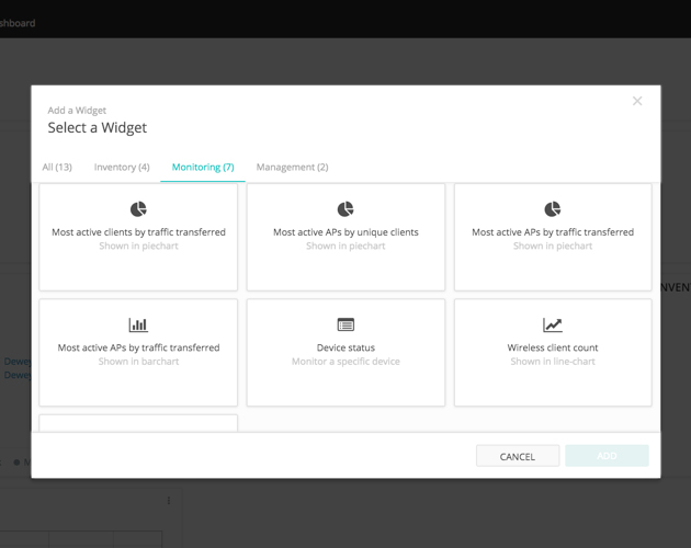 IgniteNet controller dashboard