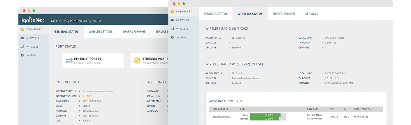 Device interface