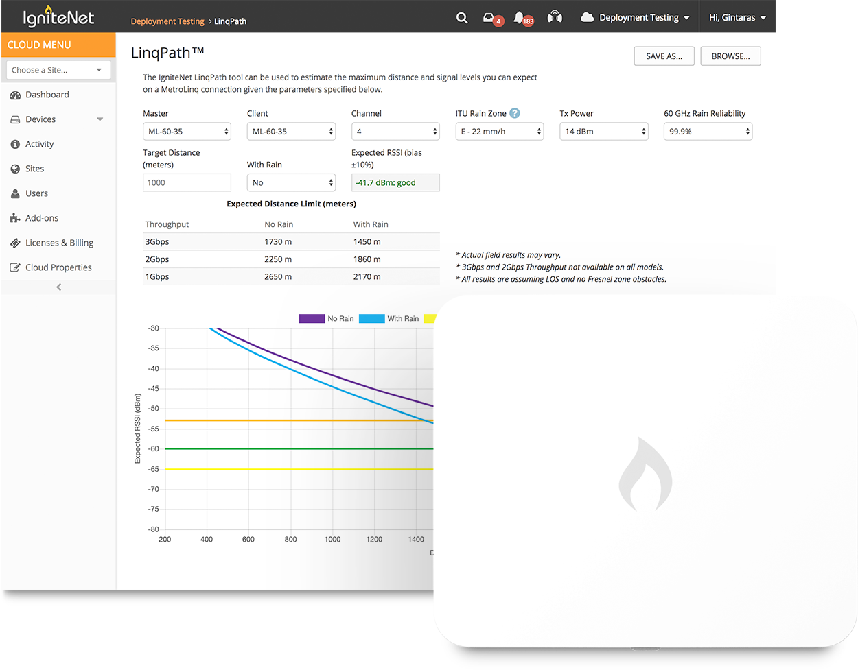 LinqPath calculator